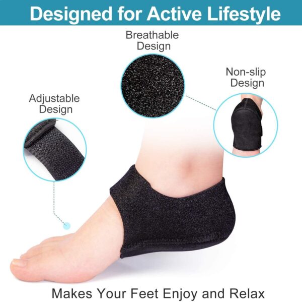 heel protectors for cracked heels