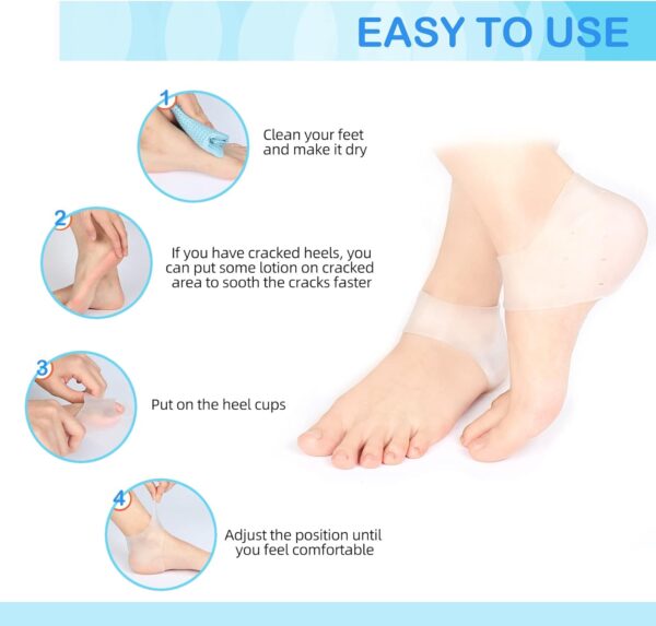 how to use Heel Protectors for Cracked Heels